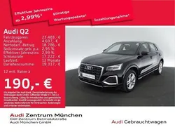 Schwarz Gebraucht 2023 Audi Q2 Advanced SUV | 23.483 € (Fairer Preis)