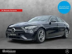Unilack schwarz Gebraucht 2022 Mercedes C200 AMG line Limousine | 39.980 €