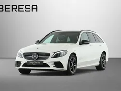 Weiß Gebraucht 2020 Mercedes C220 AMG Kombi | 31.880 € (Fairer Preis)