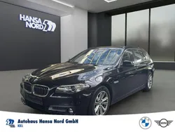 Schwarz / saphirschwarz (metallic) Gebraucht 2016 BMW 530 Sport Line Kombi | 19.222 €