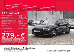 Mythosschwarz metallic Gebraucht 2023 Audi A3 Sportback e-tron Advanced Plus Kleinwagen | 28.252 € (Etwas zu teuer)