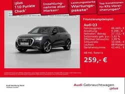 0e mythosschwarz metallic Gebraucht 2024 Audi Q3 S-Line SUV | 46.440 € (Fairer Preis)