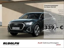 Mythosschwarz metallic Gebraucht 2024 Audi Q3 Sportback S-Line SUV | 49.930 € (Fairer Preis)