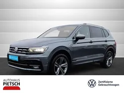 Grau Gebraucht 2021 VW Tiguan Allspace R-line SUV | 31.990 € (Fairer Preis)