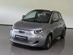 Grau mineral graumetallic (metallic) Gebraucht 2021 Fiat 500e Icon Cabrio | 17.750 € (Guter Preis)