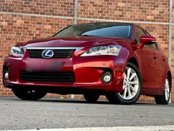 Rot Gebraucht 2011 Lexus CT200h Executive Line Limousine | 12.921 € (Fairer Preis)