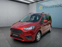 Rot Gebraucht 2018 Ford Tourneo Courier Van / Kleinbus | 15.399 €