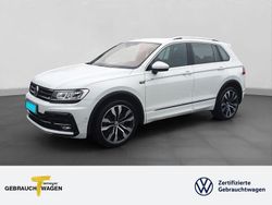 Pure white Gebraucht 2018 VW Tiguan R-line SUV | 24.460 € (Superpreis)