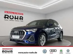 Navarrablau metallic Gebraucht 2024 Audi Q3 S-Line SUV | 37.440 € (Superpreis)