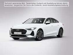 Gletscherweiß metallic (metallic) Gebraucht 2025 Audi A5 Ambiente Coupé | 46.900 € (Superpreis)