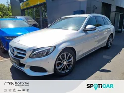 Iridiumsilber metalliclack Gebraucht 2015 Mercedes C180 Avantgarde Kombi | 19.980 € (Fairer Preis)