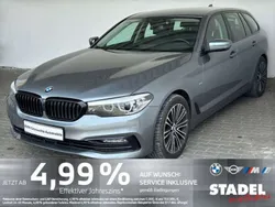 Bluestone metallic Gebraucht 2018 BMW 540 Sport Line Kombi | 28.888 € (Guter Preis)