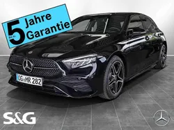 Metalliclack kosmosschwarz Gebraucht 2025 Mercedes A250 AMG Limousine | 45.390 € (Teuer)
