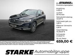 Blau (moonlight blue perleffekt) Gebraucht 2021 VW Touareg Elegance SUV | 44.930 € (Guter Preis)