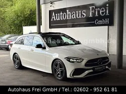 Weiß Gebraucht 2022 Mercedes C220 AMG Kombi | 37.490 € (Fairer Preis)