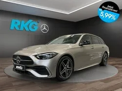 Silber Gebraucht 2024 Mercedes C200 AMG Limousine | 39.940 € (Fairer Preis)