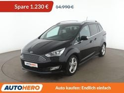 Schwarz Gebraucht 2018 Ford Grand C-Max Titanium Van / Kleinbus | 13.450 € (Fairer Preis)