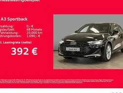 Schwarz Neu 2025 Audi A3 Sportback Advanced Limousine | 37.975 € (Fairer Preis)