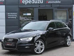 Schwarz Gebraucht 2013 Audi A3 Sportback S-Line Limousine | 12.999 € (Fairer Preis)