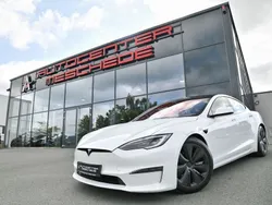 Weiß Gebraucht 2022 Tesla Model S Plaid Limousine | 88.890 € (Teuer)