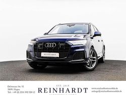 Navarrablau metallic Gebraucht 2021 Audi Q7 S-Line SUV | 46.770 € (Etwas zu teuer)
