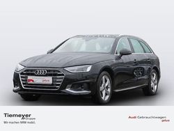 Mythosschwarz metallic Gebraucht 2024 Audi A4 Advanced Plus Kombi | 38.640 € (Teuer)