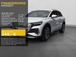 Gletscherweiß metallic Gebraucht 2022 Audi Q4 e-tron Comfort SUV | 31.660 € (Guter Preis)