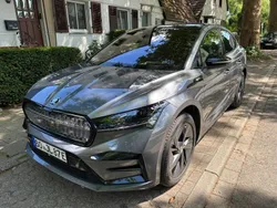 Grau Gebraucht 2023 Skoda Enyaq iV RS SUV | 48.500 € (Etwas zu teuer)