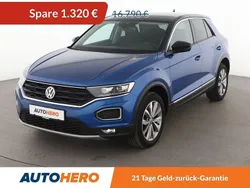Blau Gebraucht 2018 VW T-Roc Style SUV | 15.470 € (Fairer Preis)