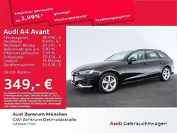 Brillantschwarz Gebraucht 2023 Audi A4 Advanced Kombi | 31.996 € (Fairer Preis)