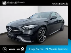 Schwarz schwarz Gebraucht 2024 Mercedes C300 AMG Limousine | 52.120 € (Teuer)