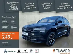Schwarz Gebraucht 2022 Skoda Karoq SportLine SUV | 27.650 € (Fairer Preis)