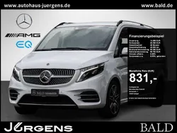 Weiss bergkristallweiss metallic Gebraucht 2024 Mercedes V300 AMG Van / Kleinbus | 72.940 € (Fairer Preis)