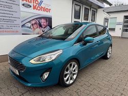 Blau Gebraucht 2017 Ford Fiesta Titanium Kleinwagen | 10.400 € (Fairer Preis)