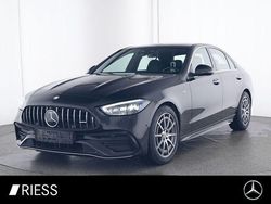Metalliclack obsidianschwarz Gebraucht 2023 Mercedes C43 AMG AMG Limousine | 54.590 € (Fairer Preis)