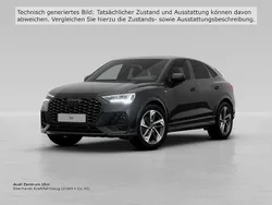 Schwarz Neu 2025 Audi Q3 Sportback S-Line SUV | 49.560 € (Teuer)
