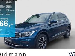 Blau Gebraucht 2022 VW Tiguan Life SUV | 28.850 € (Fairer Preis)