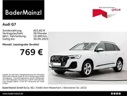 Gletscherweiß metallic Gebraucht 2024 Audi Q7 SUV | 73.330 € (Teuer)