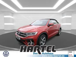 Kings red, metallic Gebraucht 2024 VW T-Roc Cabriolet R-line Cabrio | 32.400 € (Fairer Preis)