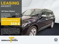 Schwarz Gebraucht 2024 VW Tiguan Allspace Life SUV | 34.360 € (Superpreis)