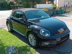 Schwarz Gebraucht 2014 VW Beetle Design Cabrio | 18.490 € (Teuer)