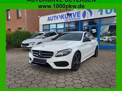 Weiß Gebraucht 2018 Mercedes C180 AMG line Limousine | 20.750 € (Teuer)