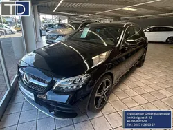 Schwarz Gebraucht 2019 Mercedes C300 AMG line Limousine | 29.900 € (Fairer Preis)