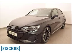 Mythosschwarz metallic Gebraucht 2024 Audi A3 Sportback S-Line Limousine | 39.550 € (Fairer Preis)
