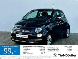 Schwarz Gebraucht 2017 Fiat 500 Lounge Limousine | 9.789 € (Fairer Preis)