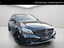 Obsidianschwarz metalliclack Gebraucht 2019 Mercedes C220 AMG line Limousine | 26.990 € (Fairer Preis)