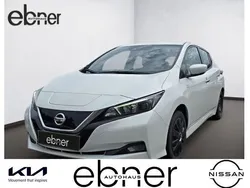 Brilliant white (m) Gebraucht 2021 Nissan Leaf Acenta Kleinwagen | 12.990 € (Guter Preis)