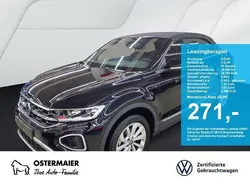 Schwarz Gebraucht 2024 VW T-Roc Cabriolet Style Cabrio | 25.880 € (Superpreis)