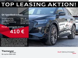Schwarz Gebraucht 2024 Audi Q4 e-tron S-Line SUV | 51.180 € (Guter Preis)