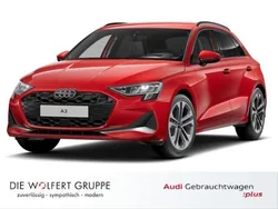 Rot Gebraucht 2024 Audi A3 Sportback Advanced Plus Limousine | 35.170 € (Fairer Preis)